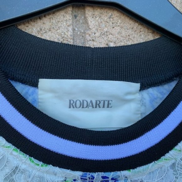 Rodarte Floral Printed Sweatshirt - Size Small - Picture 3 of 7
